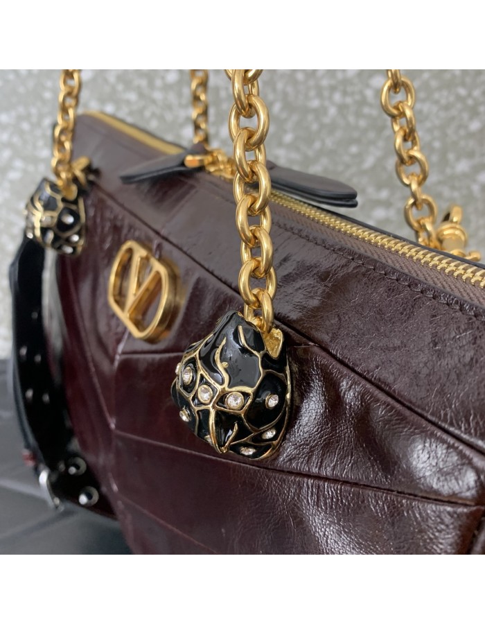 Borsa A Tracolla Panthea In Nappa VALENTINO