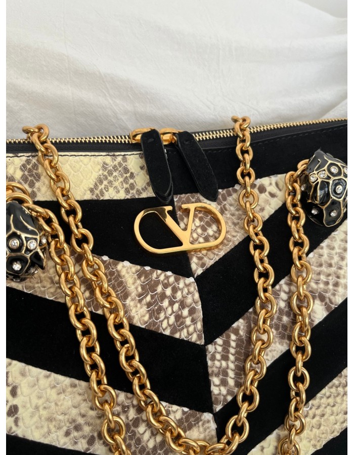 Borsa A Tracolla Panthea In Nappa VALENTINO