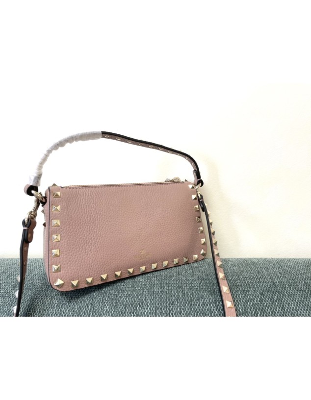 Borsa Piccola A Tracolla Rockstud In Vitello VALENTINO