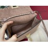 Borsa Piccola A Tracolla Rockstud In Vitello Granato VALENTINO