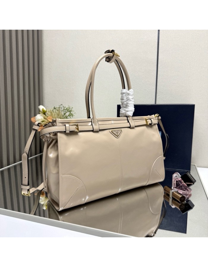 Borsa a mano Prada Bonnie large in pelle PRADA