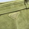 Borsa a mano Prada Bonnie medium in pelle scamosciata PRADA