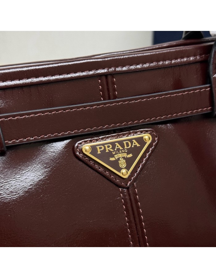 Borsa a mano Prada Bonnie extra large in pelle PRADA