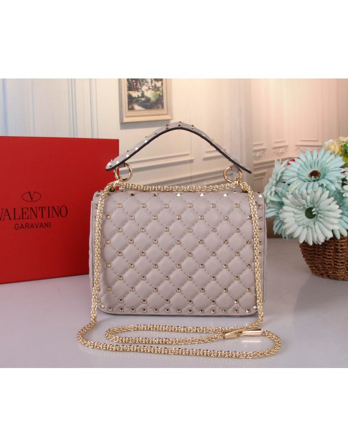 Borsa Media Rockstud Spike In Nappa VALENTINO