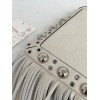 Borsa A Spalla Piccola  Nellcôte In Pelle Con Frange VALENTINO