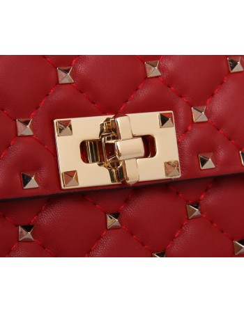 Borsa Media Rockstud Spike In Nappa VALENTINO