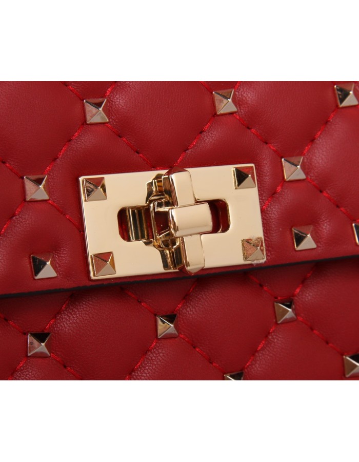 Borsa Media Rockstud Spike In Nappa VALENTINO
