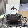 Borsa a mano Prada Bonnie small in velluto e pelle PRADA