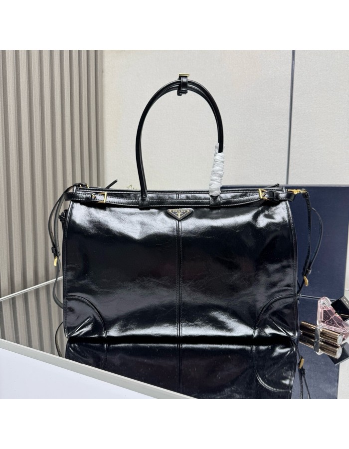 Borsa a mano Prada Bonnie extra large in pelle PRADA