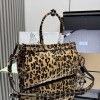 Borsa a mano Prada Bonnie large in pelle stampata PRADA