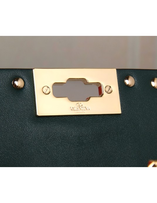 Borsa Piccola Rockstud Spike In Suede VALENTINO