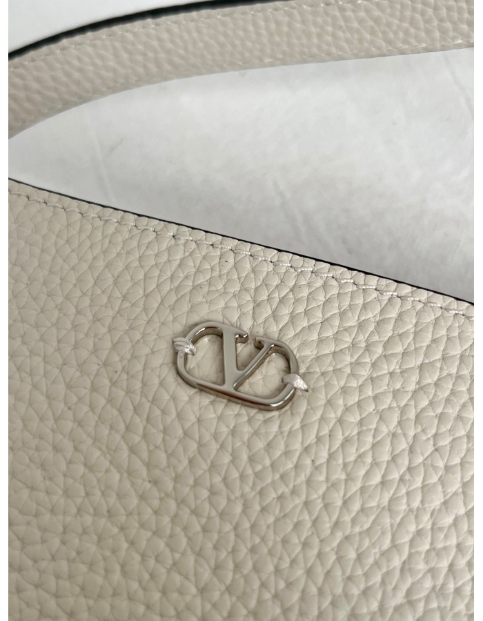 Borsa A Spalla Piccola  Nellcôte In Pelle Con Frange VALENTINO
