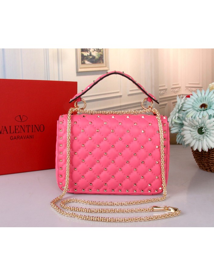 Borsa Media Rockstud Spike In Nappa VALENTINO