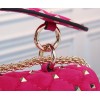 Borsa Piccola Rockstud Spike In Suede VALENTINO