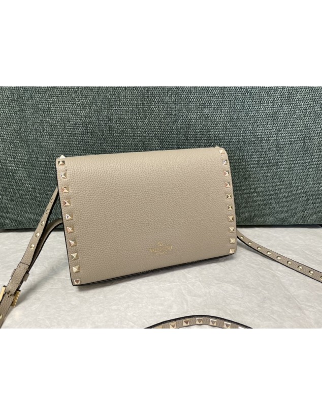 Borsa Piccola A Tracolla Rockstud In Vitello VALENTINO