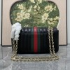 Borsa a spalla Jetset GG Marmont misura media GUCCI