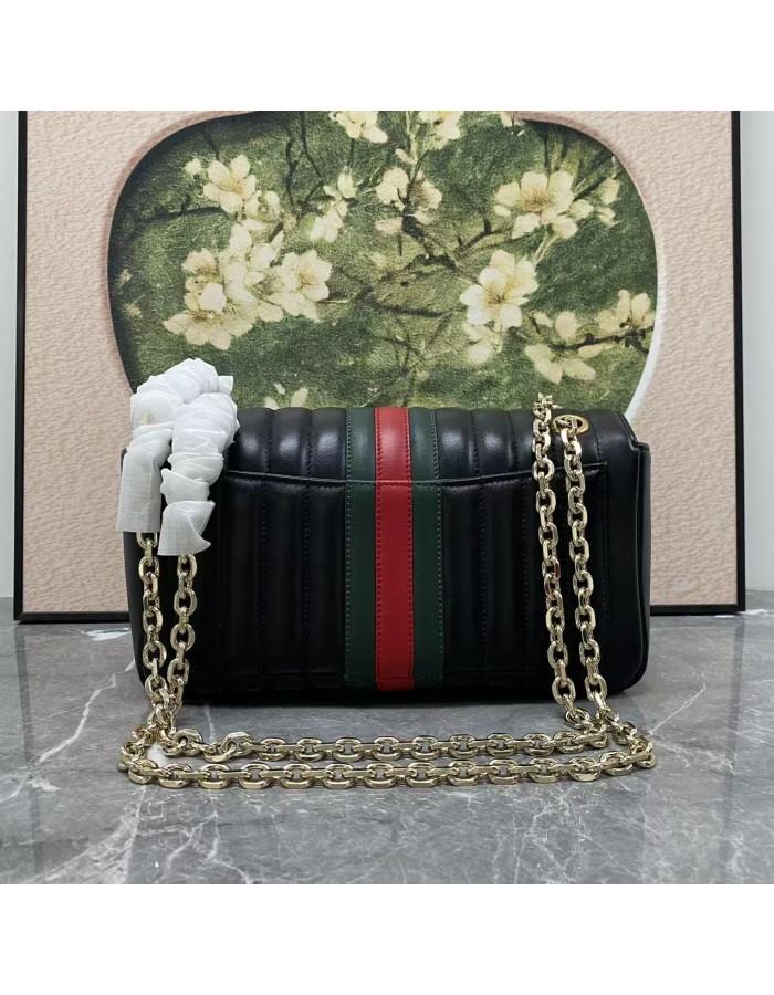 Borsa a spalla Jetset GG Marmont misura media GUCCI