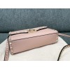 Borsa Piccola A Tracolla Rockstud In Vitello Granato VALENTINO