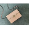 Borsa Piccola A Tracolla Rockstud In Vitello Granato VALENTINO