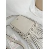 Borsa A Spalla Piccola  Nellcôte In Pelle Con Frange VALENTINO