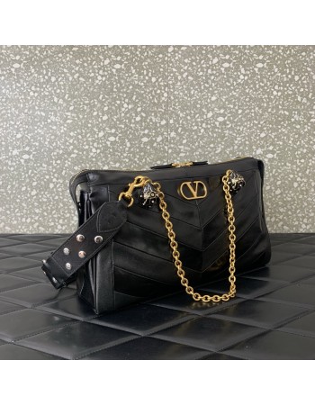 Borsa A Tracolla Panthea In Nappa VALENTINO