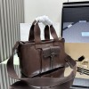 Borsa shopping Prada Route medium in pelle PRADA