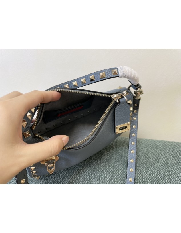 Borsa Piccola A Tracolla Rockstud In Vitello VALENTINO