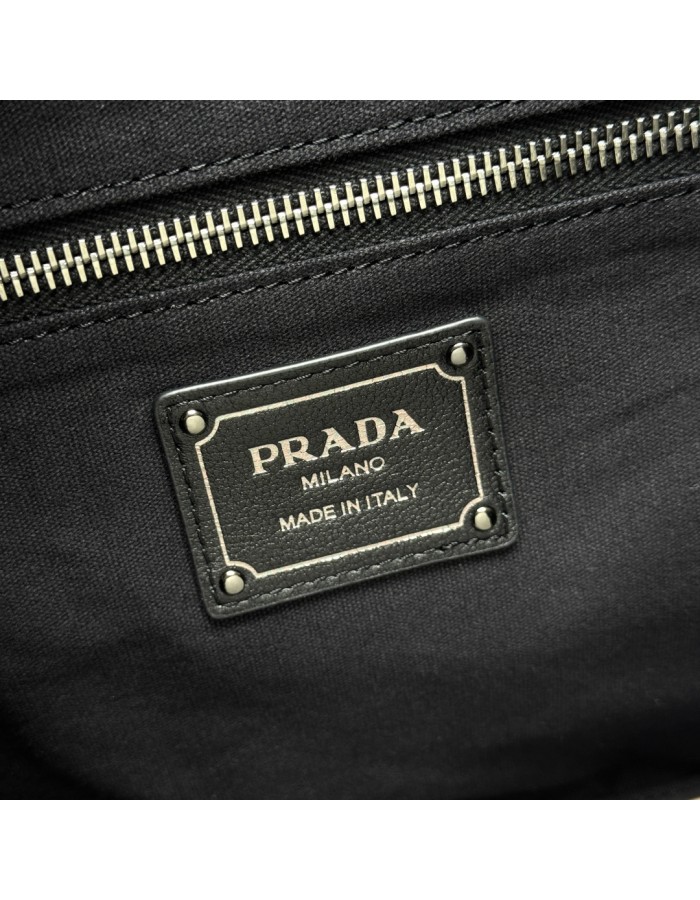 Borsa shopping Prada Route medium in pelle PRADA