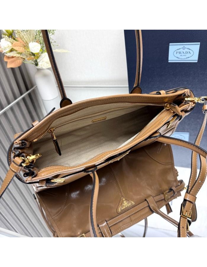 Borsa a mano Prada Bonnie medium in pelle PRADA