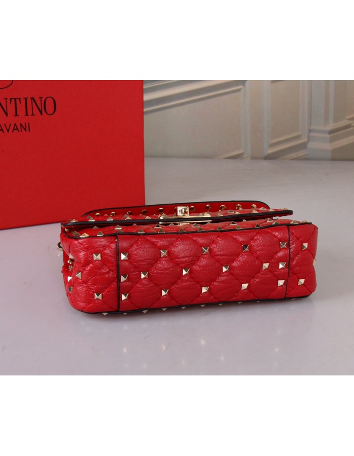 Borsa Piccola Rockstud Spike In Capretto VALENTINO