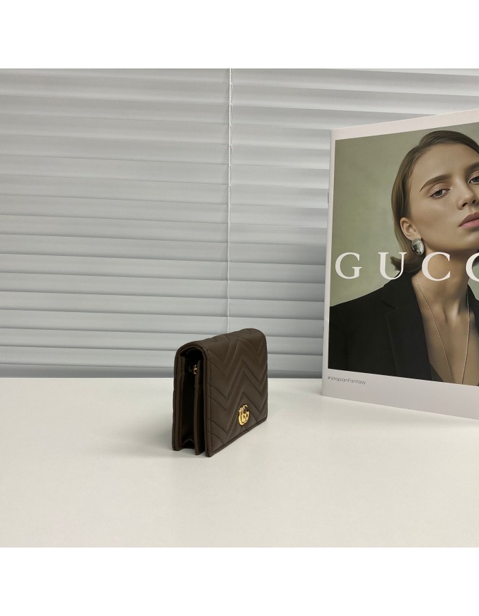 Portafoglio GG Marmont misura piccola GUCCI