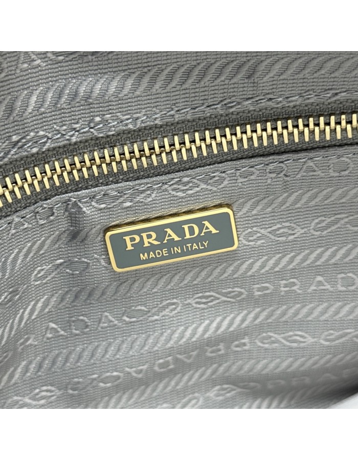 Borsa a mano Prada Bonnie medium in pelle scamosciata PRADA