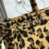 Borsa a mano Prada Bonnie large in pelle stampata PRADA