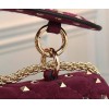 Borsa Piccola Rockstud Spike In Suede VALENTINO