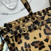 Borsa a mano Prada Bonnie medium in pelle stampata PRADA