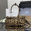 Borsa a mano Prada Bonnie medium in pelle stampata PRADA