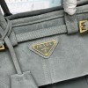 Borsa a mano Prada Bonnie mini in pelle scamosciata PRADA