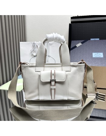Borsa shopping Prada Route medium in pelle PRADA