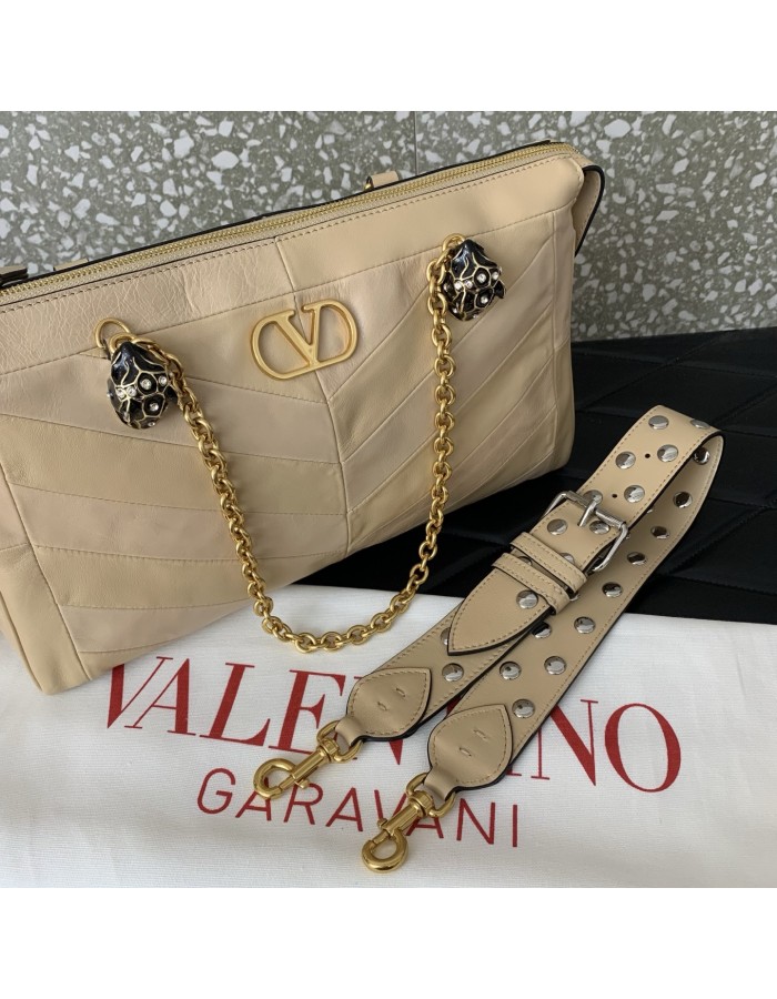 Borsa A Tracolla Panthea In Nappa VALENTINO