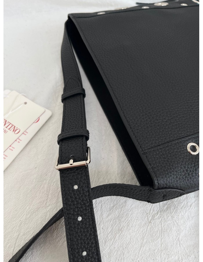 Borsa A Spalla Nellcôte In Pelle Con Frange VALENTINO