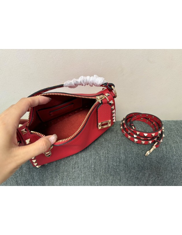 Borsa Piccola A Tracolla Rockstud In Vitello VALENTINO