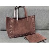 Borsa Shopping Media Nellcôte In Suede VALENTINO