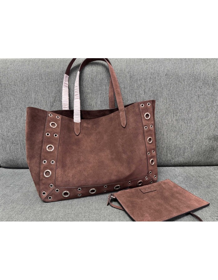 Borsa Shopping Media Nellcôte In Suede VALENTINO