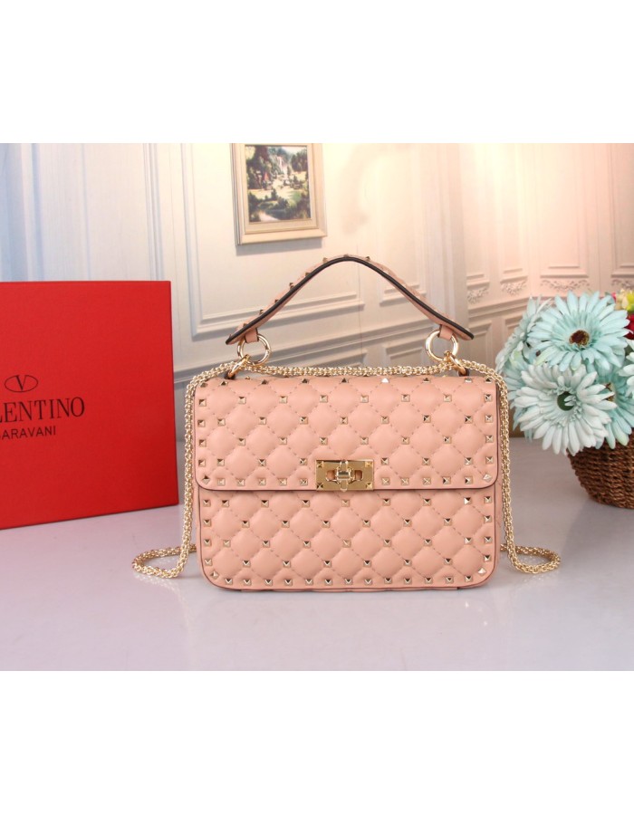 Borsa Media Rockstud Spike In Nappa VALENTINO