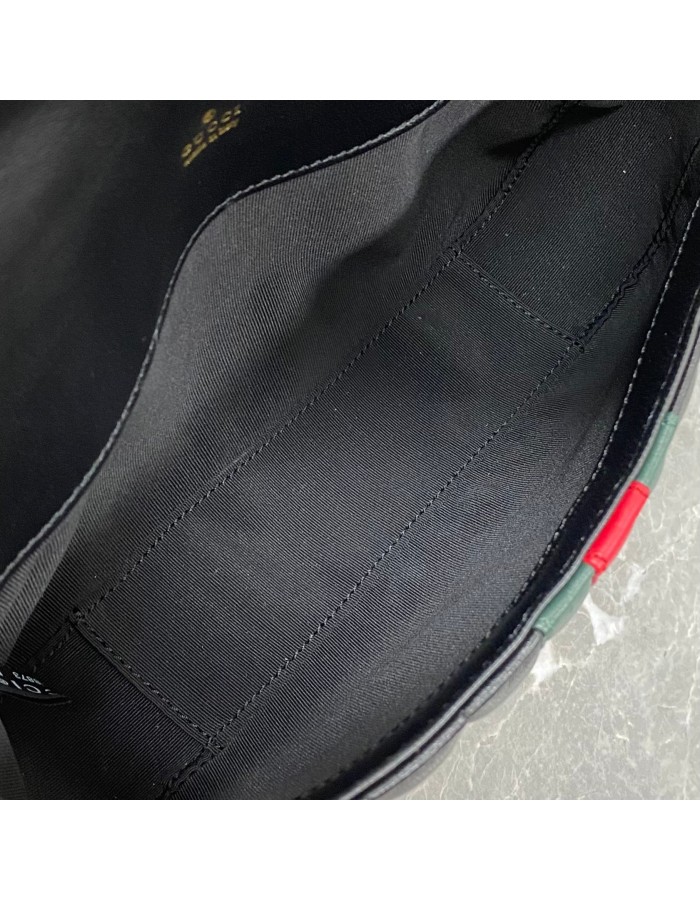 Borsa a spalla piccola Jetset GG Marmont GUCCI