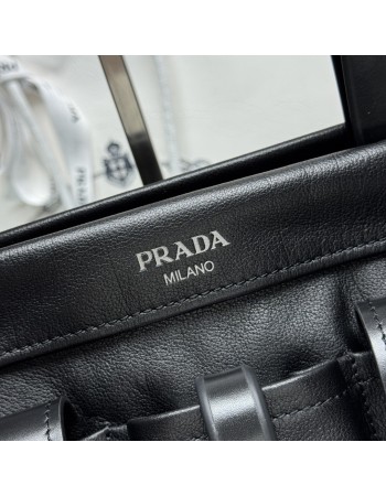 Borsa shopping Prada Route large in pelle PRADA