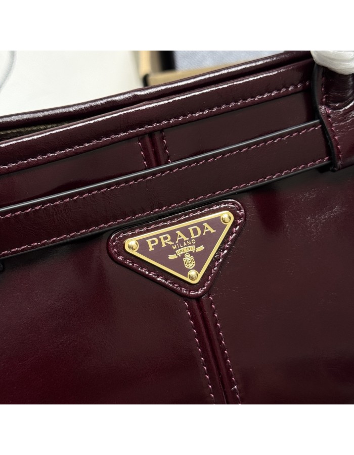 Borsa a mano Prada Bonnie large in pelle PRADA