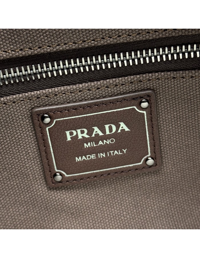 Borsa shopping Prada Route medium in pelle PRADA