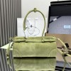Borsa a mano Prada Bonnie medium in pelle scamosciata PRADA