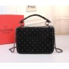 Borsa Media Rockstud Spike In Suede VALENTINO